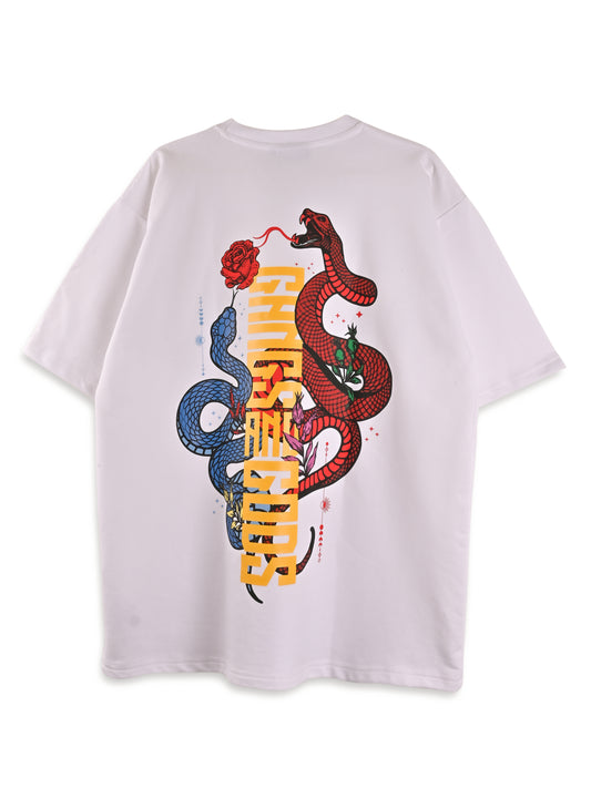The Serpents and The Eternal Bloom White T-shirt